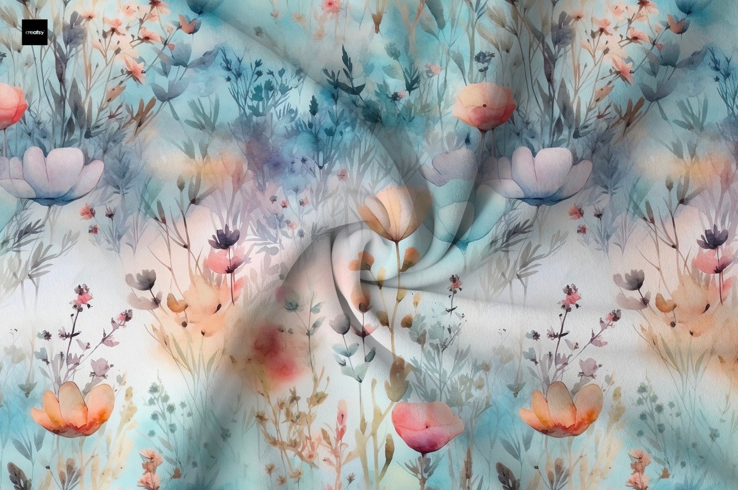 Aquarell Blumentraum Dauervorbestellung